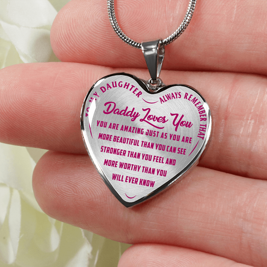 Daughter - You Are Amazing - Pink Text