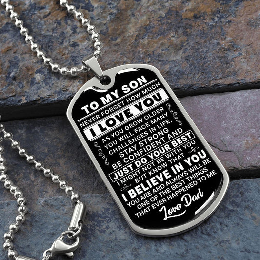 Son - As You Grow Older - Love Dad - INCLUDES FREE SHIPPING