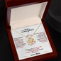 Daughter - Love Between Mother And Daughter - Love Knot Necklace