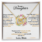 Daughter - Love Between A Mother And Daughter - Interlocking Hearts
