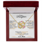 Daughter - Love Between A Mother And Daughter - Interlocking Hearts