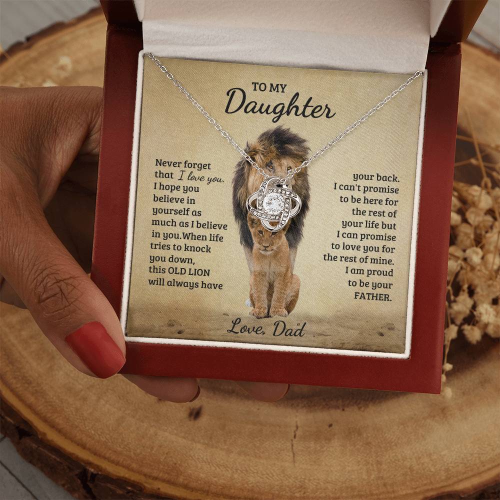 Daughter - Never Forget I Love You - Love Dad - INCLUDES FREE SHIPPING