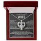 To My Beautiful Wife - Love You Always Necklace
