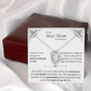 To The Best Mom in The World - Necklace - Mother's Day Gift
