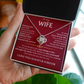 To My Wife - Meeting You Was Fate - Necklace