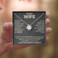 To My Wife - If I Could Give You One Thing - Love Knot Necklace