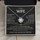 To My Wife - Love Knot Necklace