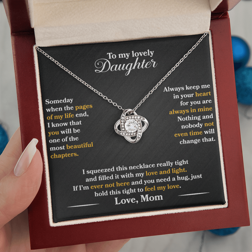 To My Lovely Daughter - Always Keep Me In Your Heart - Love Mom