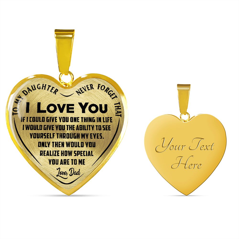 Daughter - I Love You - Dad