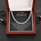 Husband - Wonderful Person - Cuban Link Chain