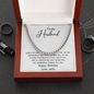 Husband - Possibilities - Cuban Link Chain
