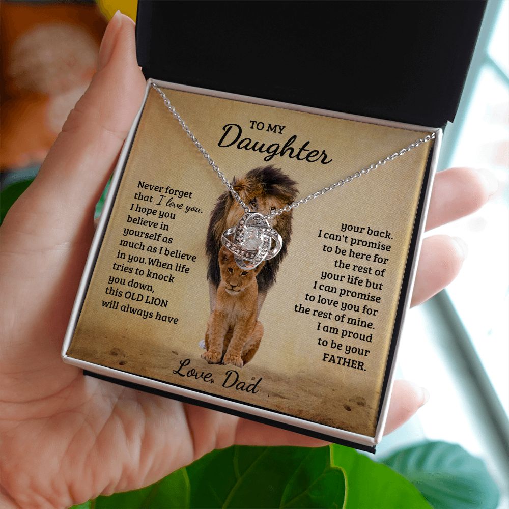 Daughter - Never Forget I Love You - Love Dad - INCLUDES FREE SHIPPING