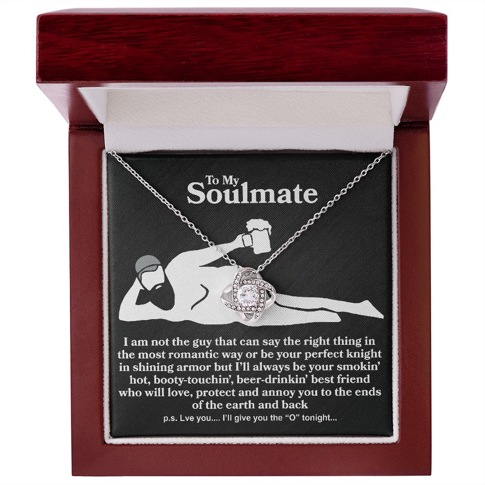 Soulmate - I Am Not The Guy - Love Knot Necklace - INCLUDES FREE SHIPPING