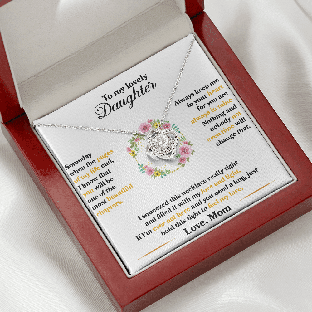 Daughter - Always Keep Me In Your Heart - Love Mom - INCLUDES FREE SHIPPING